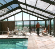 Corrales pool enclosure