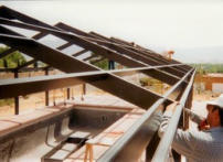 Corrales pool and solar enclosure